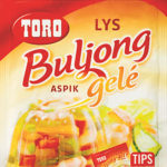 Toro lys Buljon gelé