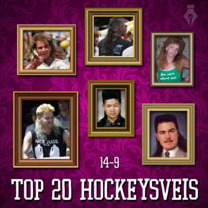 Top 20 Hockeysveis plass 14-9