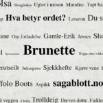Brunette - Saga Blott
